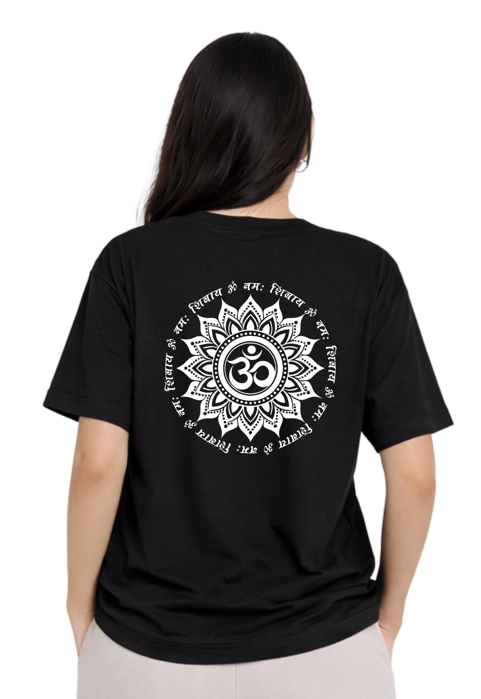 Mahadev Aura Oversized T-Shirt – Kasturika 100% Premium Cotton  Image 