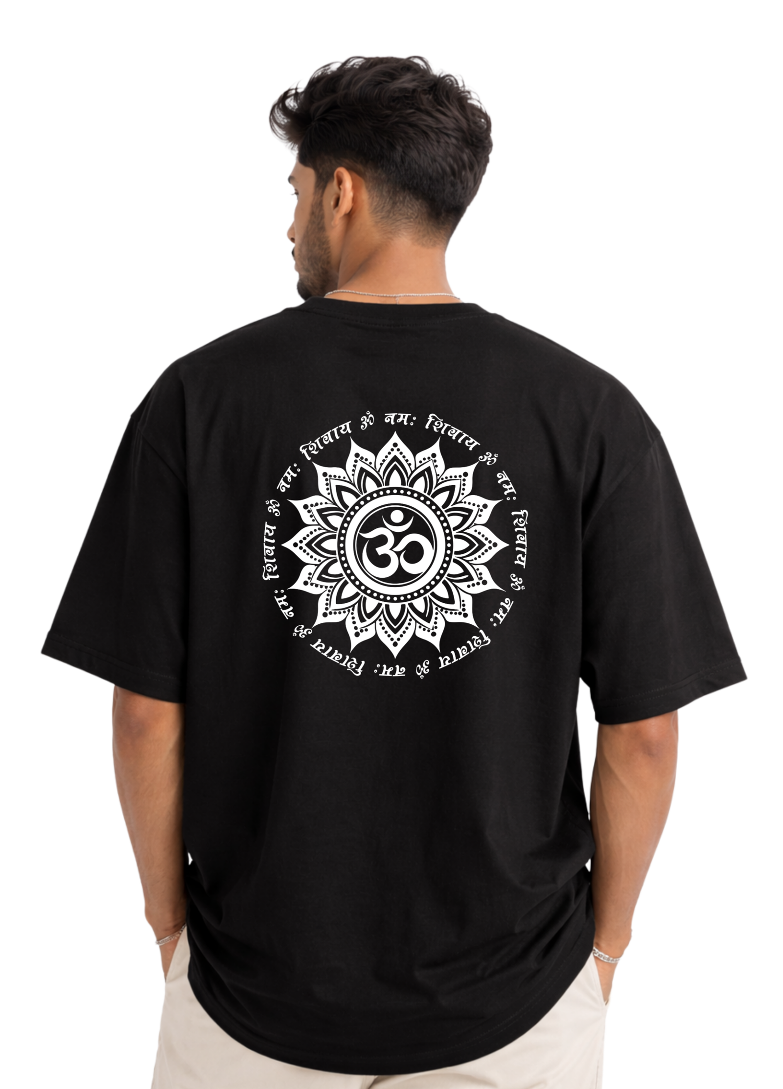 Mahadev Aura Oversized T-Shirt – Kasturika 100% Premium Cotton  Image 