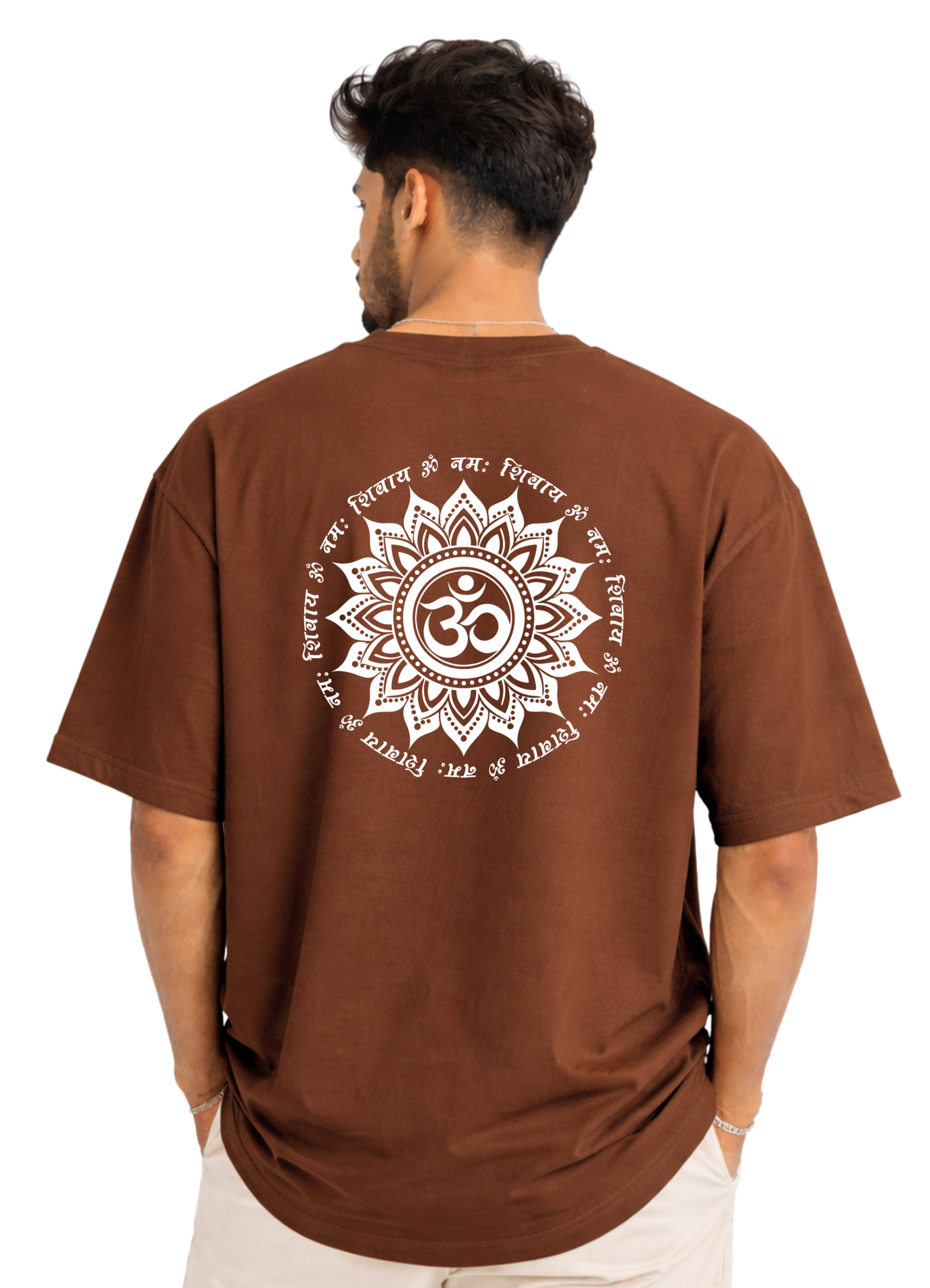 Mahadev Aura Oversized T-Shirt – Kasturika 100% Premium Cotton  Image 