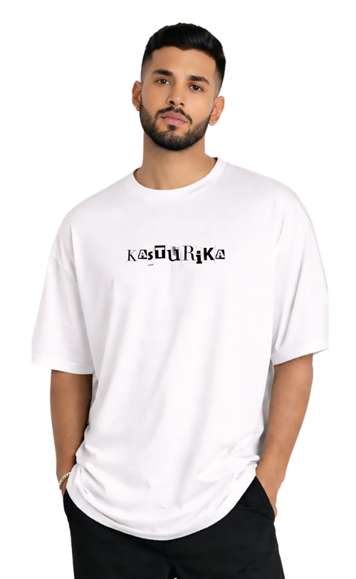 Kasturika “Creep It Real” Graphic Oversized T-Shirt – 100% Premium Cotton T-Shirt 