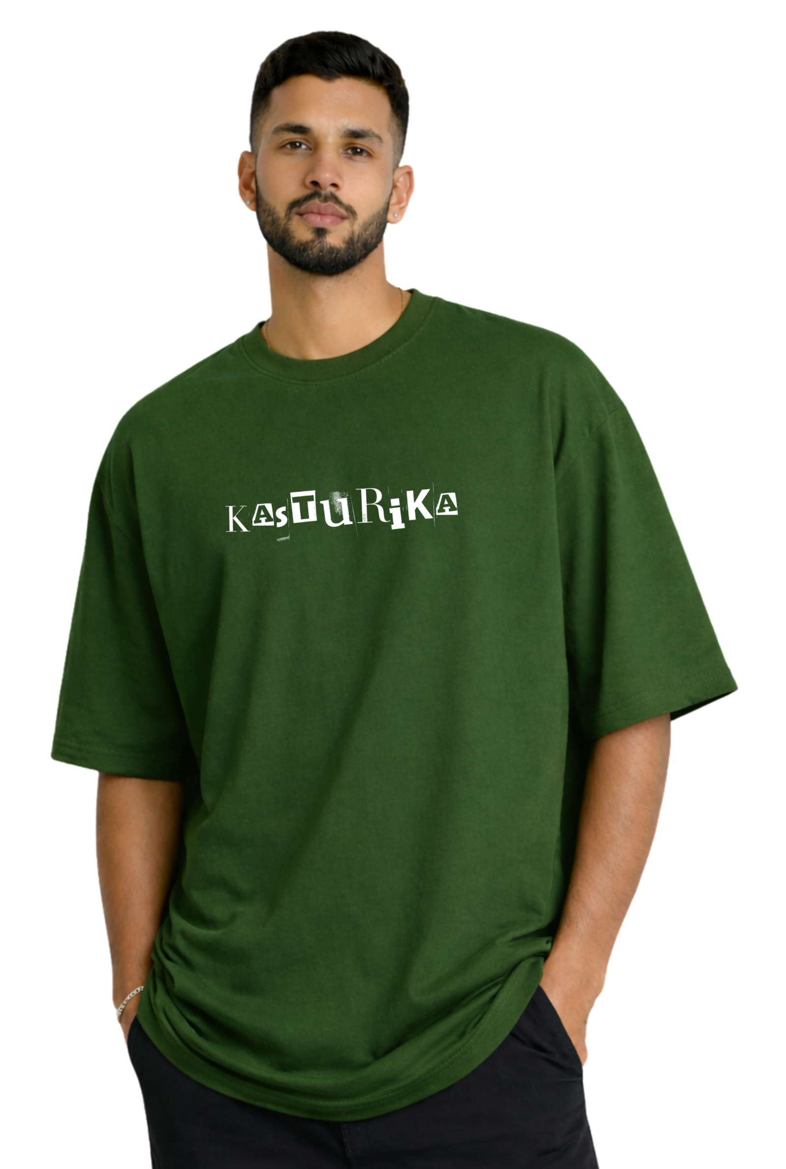 Kasturika “Creep It Real” Graphic Oversized T-Shirt – 100% Premium Cotton T-Shirt  Image 