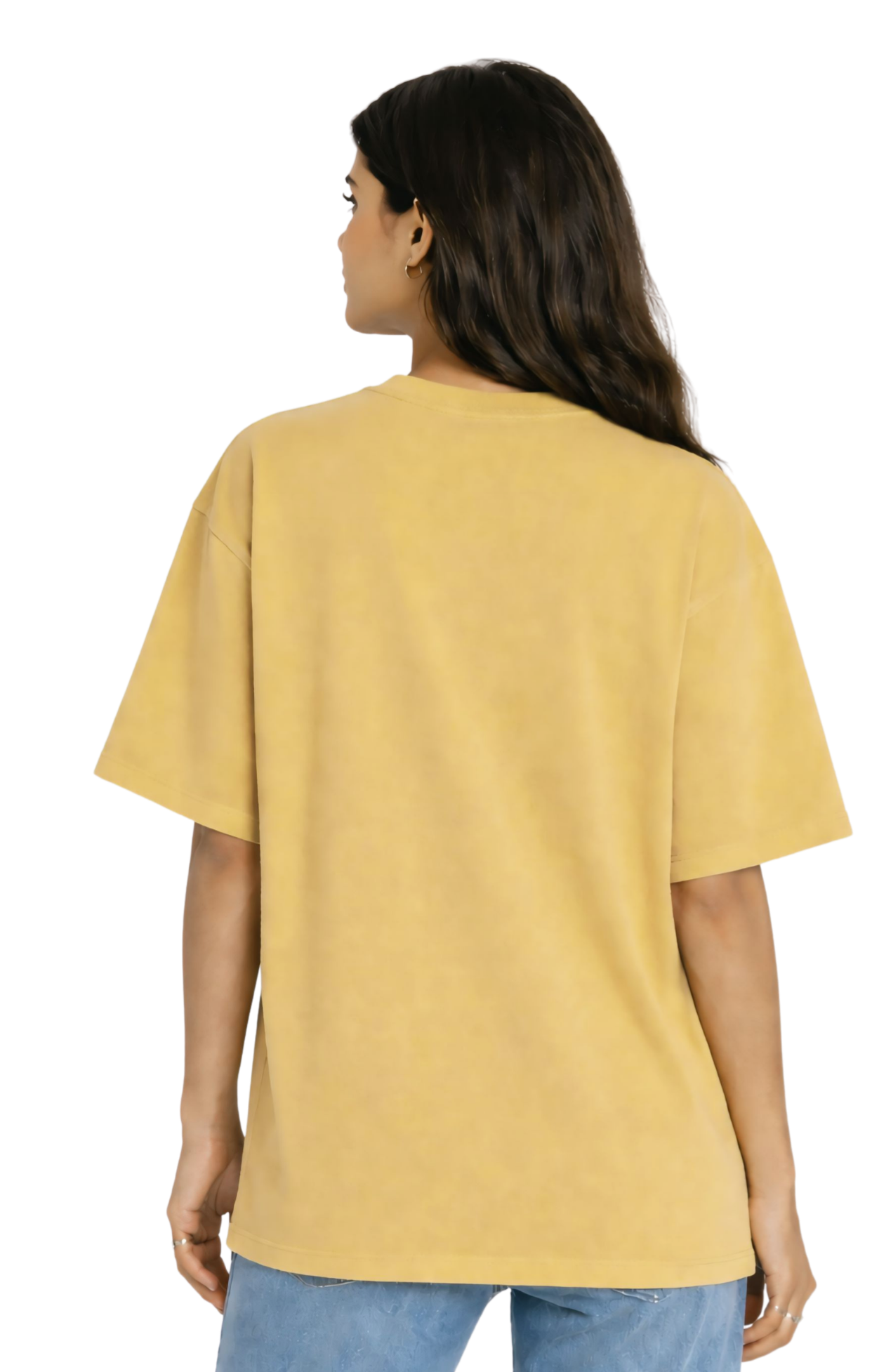 Khatu Shyam “Keep Calm & Trust in Shyam” Oversized Unisex T-Shirt | Kasturika Premium 100% Cotton T-Shirt  Image 