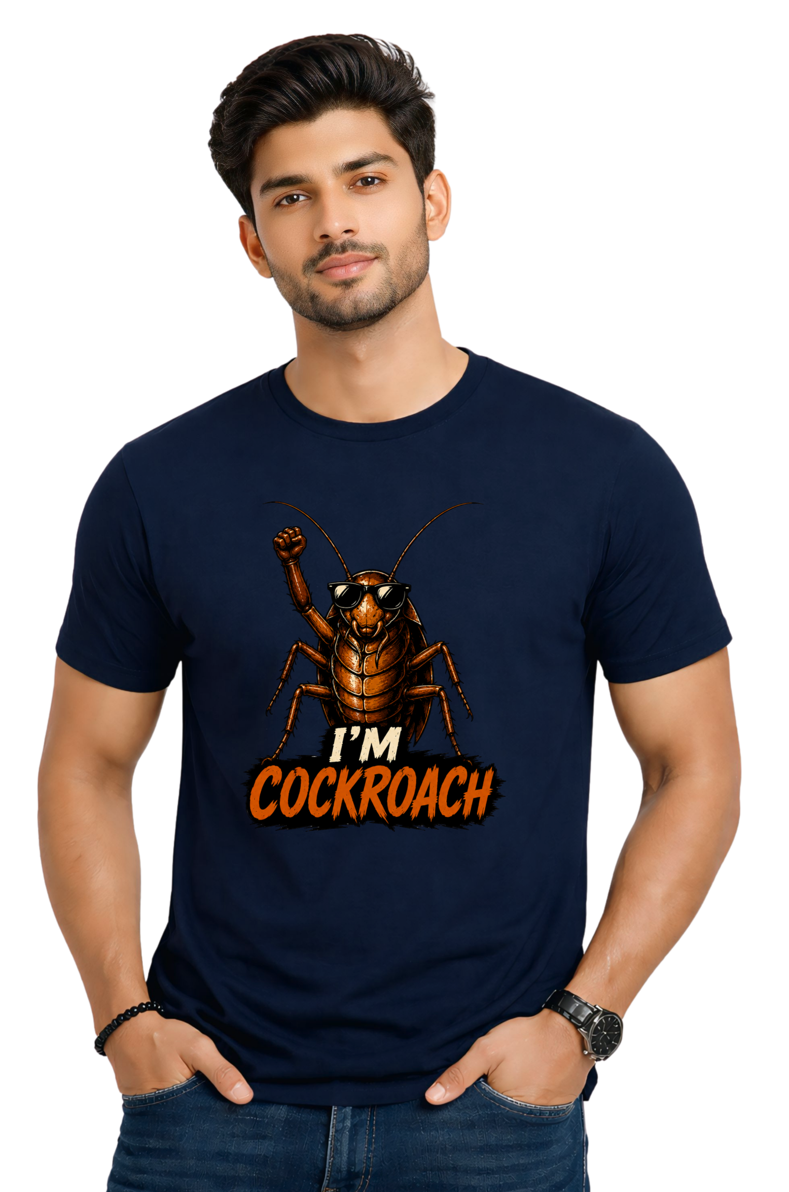 I'm cockroach Regular T Shirt | Kasturika 100% Premium 100% Cotton T Shirt  Image