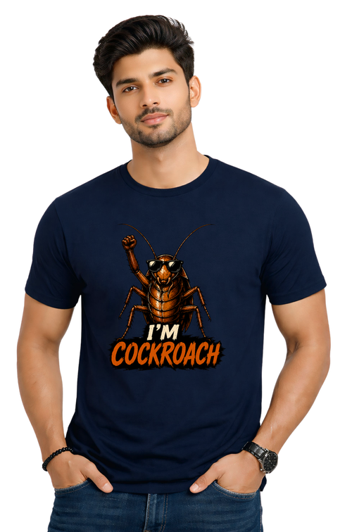 I'm cockroach Regular T Shirt | Kasturika 100% Premium 100% Cotton T Shirt  Image