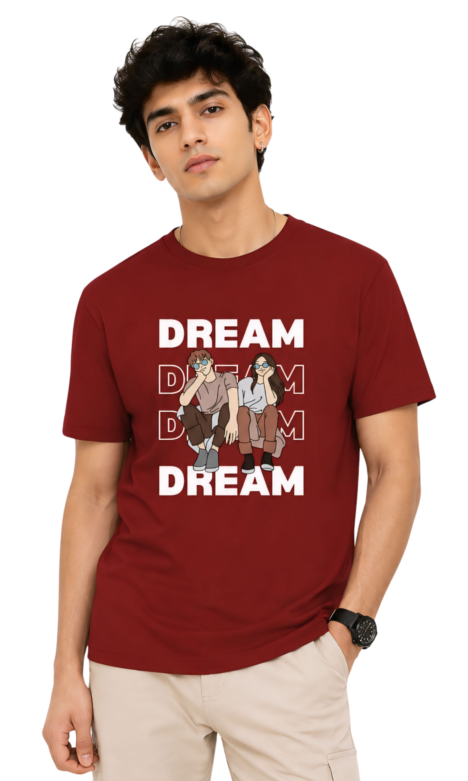Kasturika Dream Graphic Regular Fit Unisex T-Shirt Image 