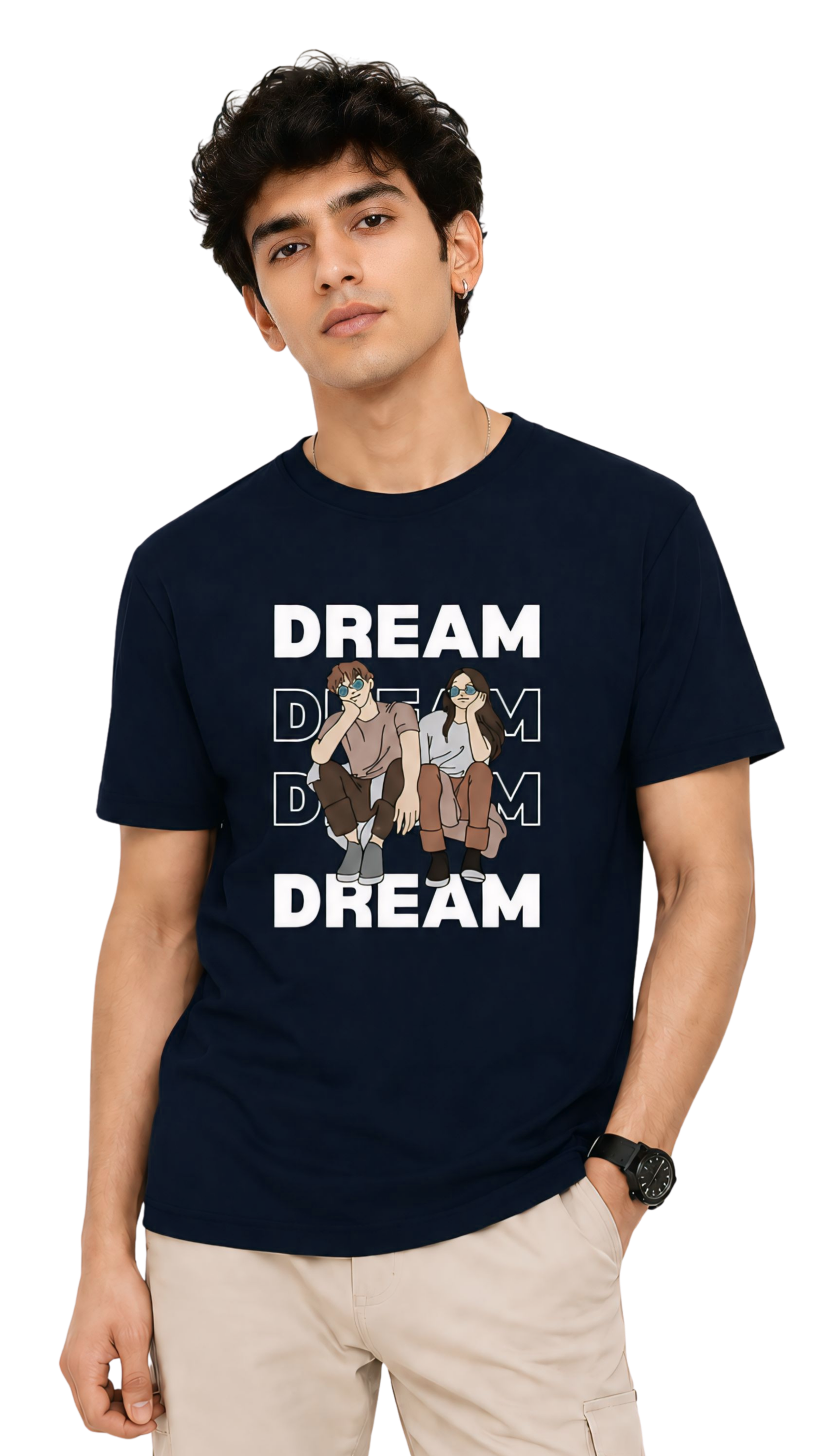 Kasturika Dream Graphic Regular Fit Unisex T-Shirt Image 