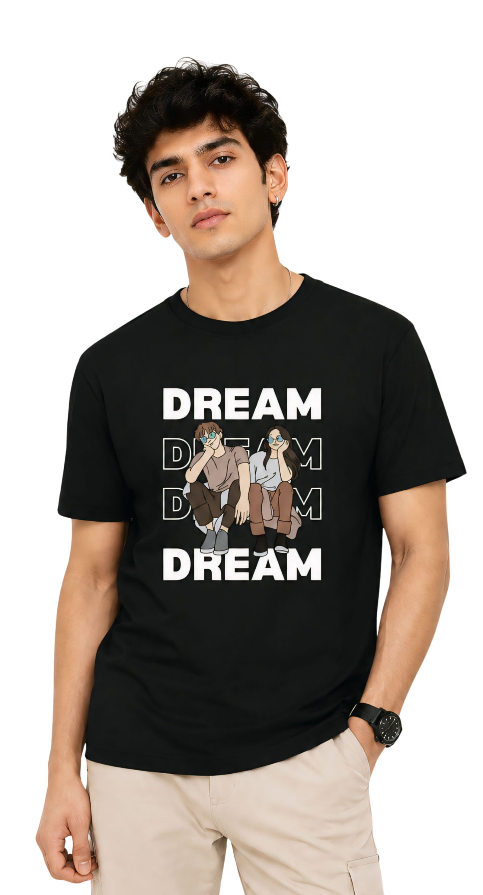 Kasturika Dream Graphic Regular Fit Unisex T-Shirt Image 