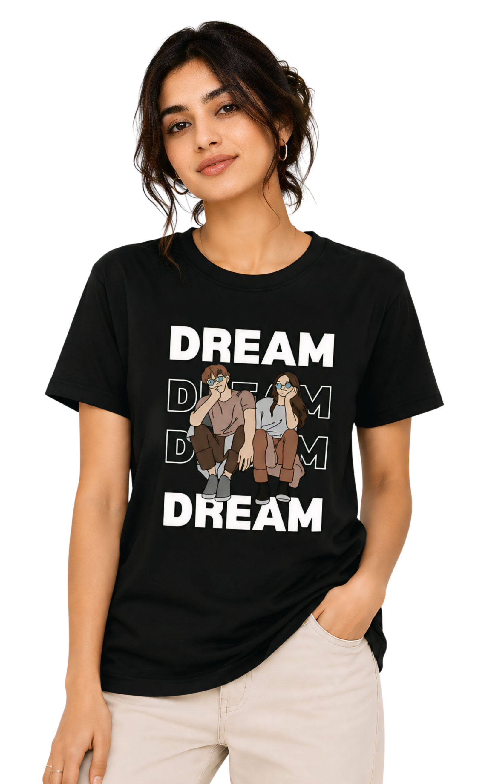 Kasturika Dream Graphic Regular Fit Unisex T-Shirt Image 