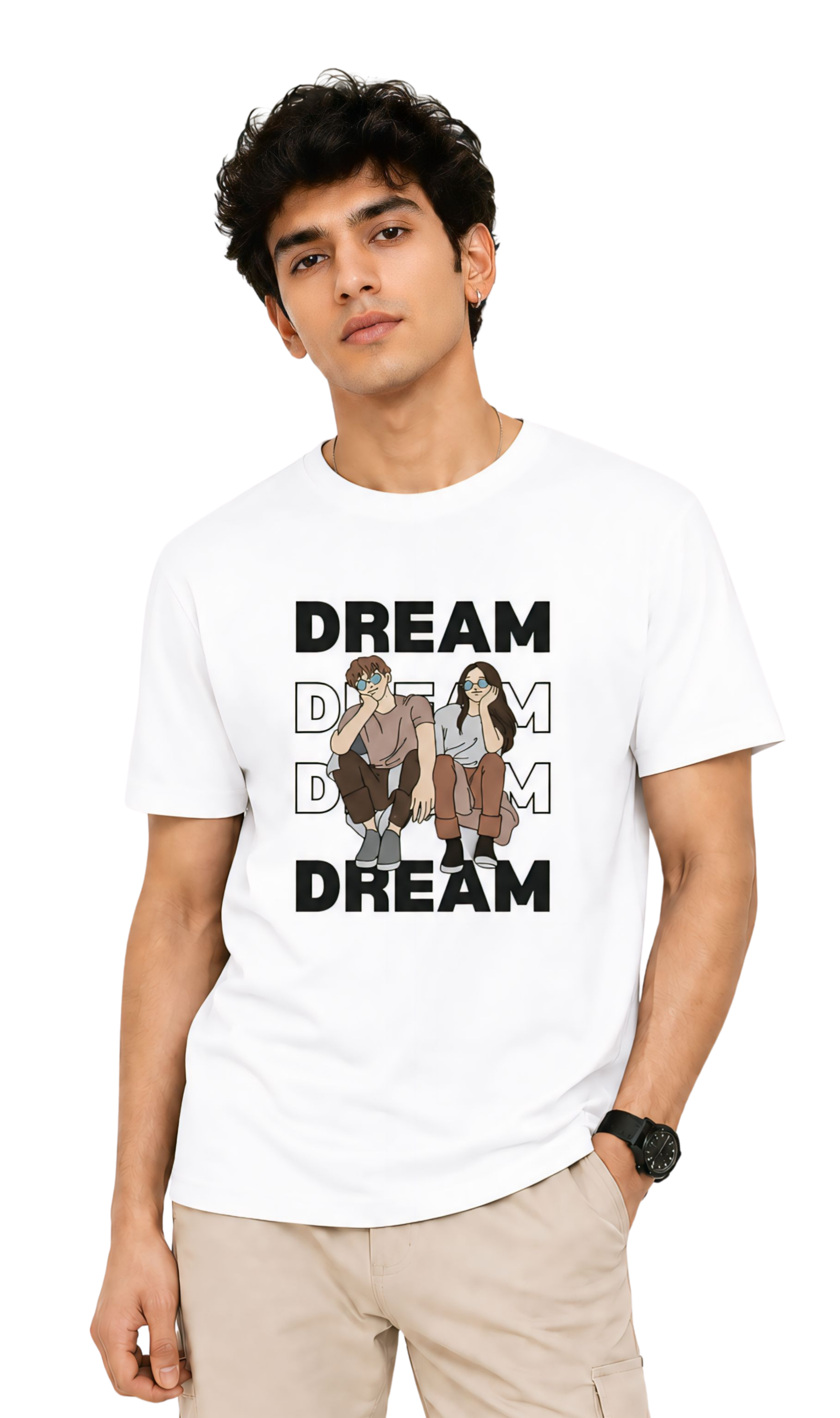Kasturika Dream Graphic Regular Fit Unisex T-Shirt Image 