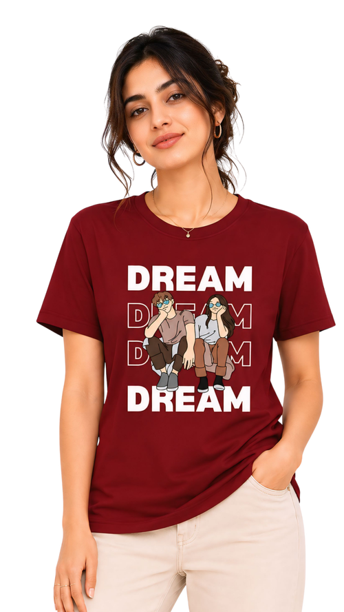 Kasturika Dream Graphic Regular Fit Unisex T-Shirt