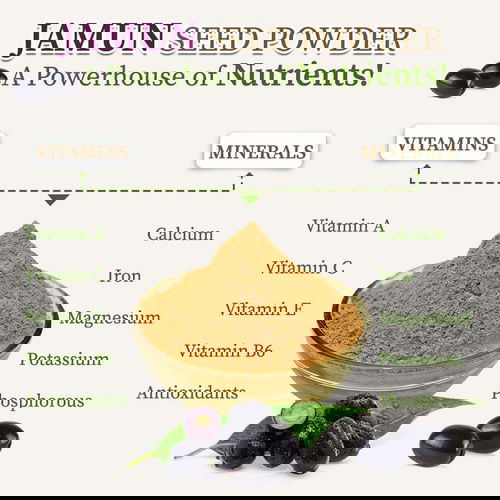 Jamun Seeds Powder 250gram