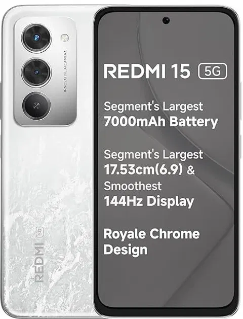 Redmi Note 15 Pro | White Variant | 7 GB Ram Image
