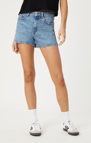 VELLA SHORTS IN MID RECYCLED BLUE