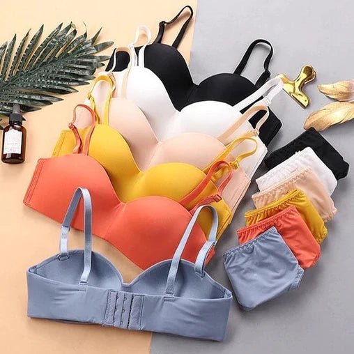 12 Pcs Seamless Bralette Set (Bra with Panty) Image