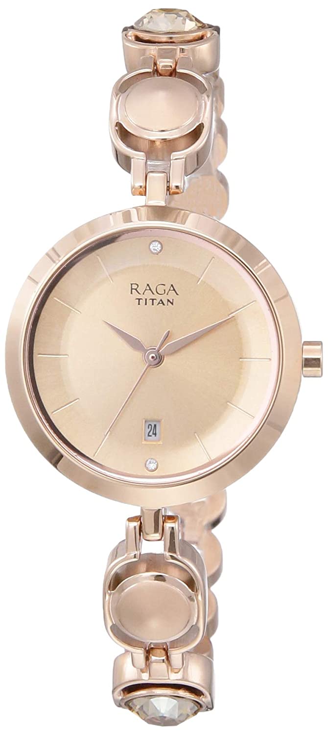 Raga Viva Analog Rose Gold Dial Women's Watch Image