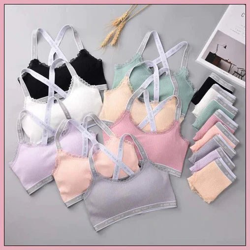 8 Pcs New Wired Collection Bra & Panty Combo Set Image