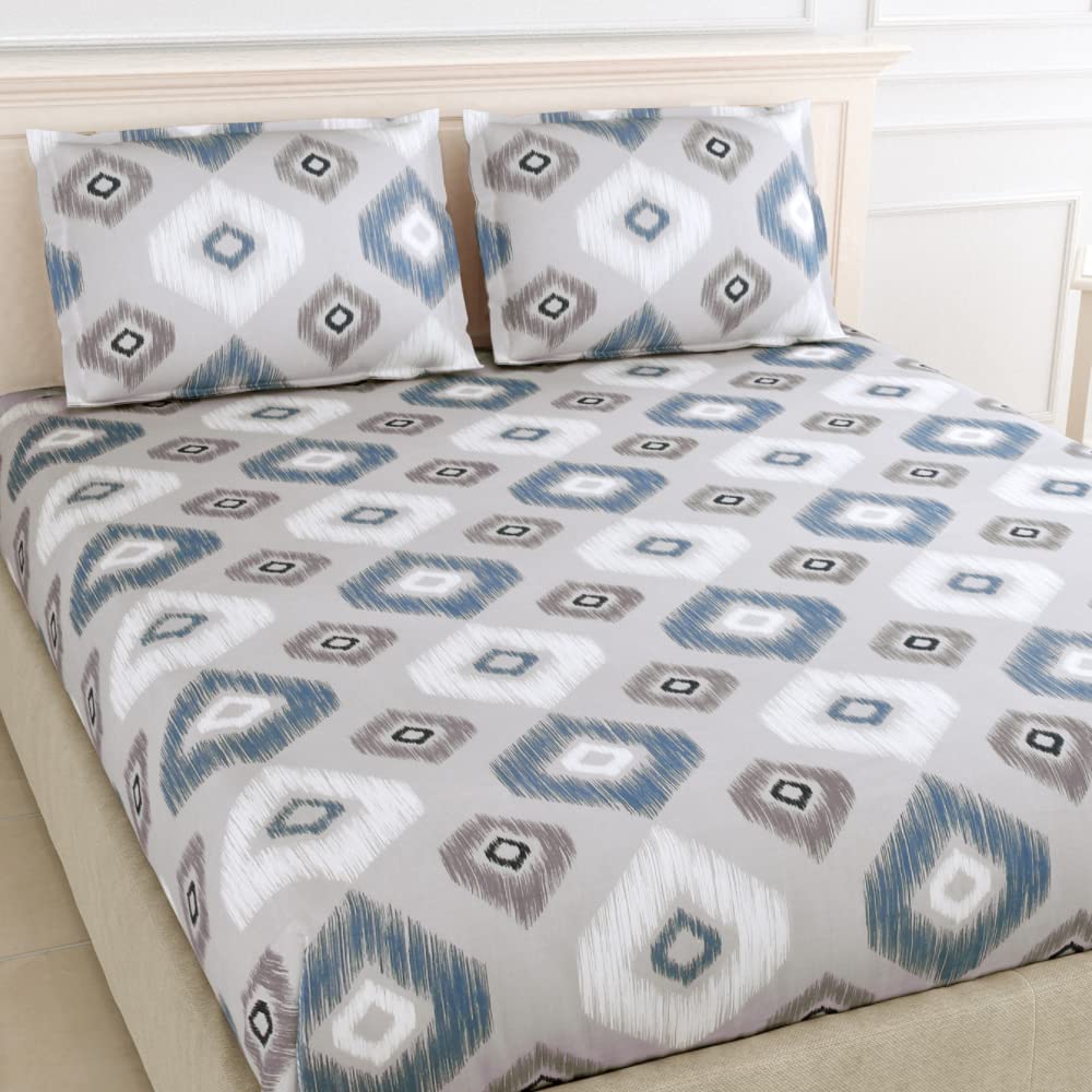 All Around Elastic Fitted Glace Printed King Size Double Bed Image