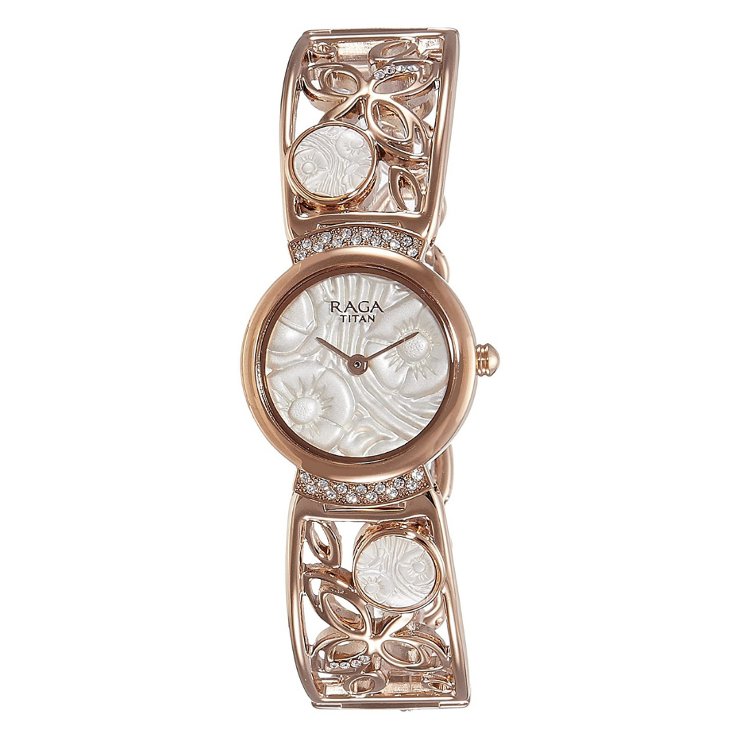 Raga Aurora Analog White Dial Women's Watch Image