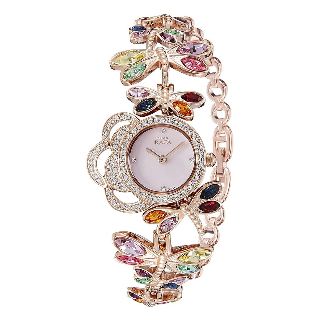 Raga Analog Mother of Pearl Dial Women's Watch Image