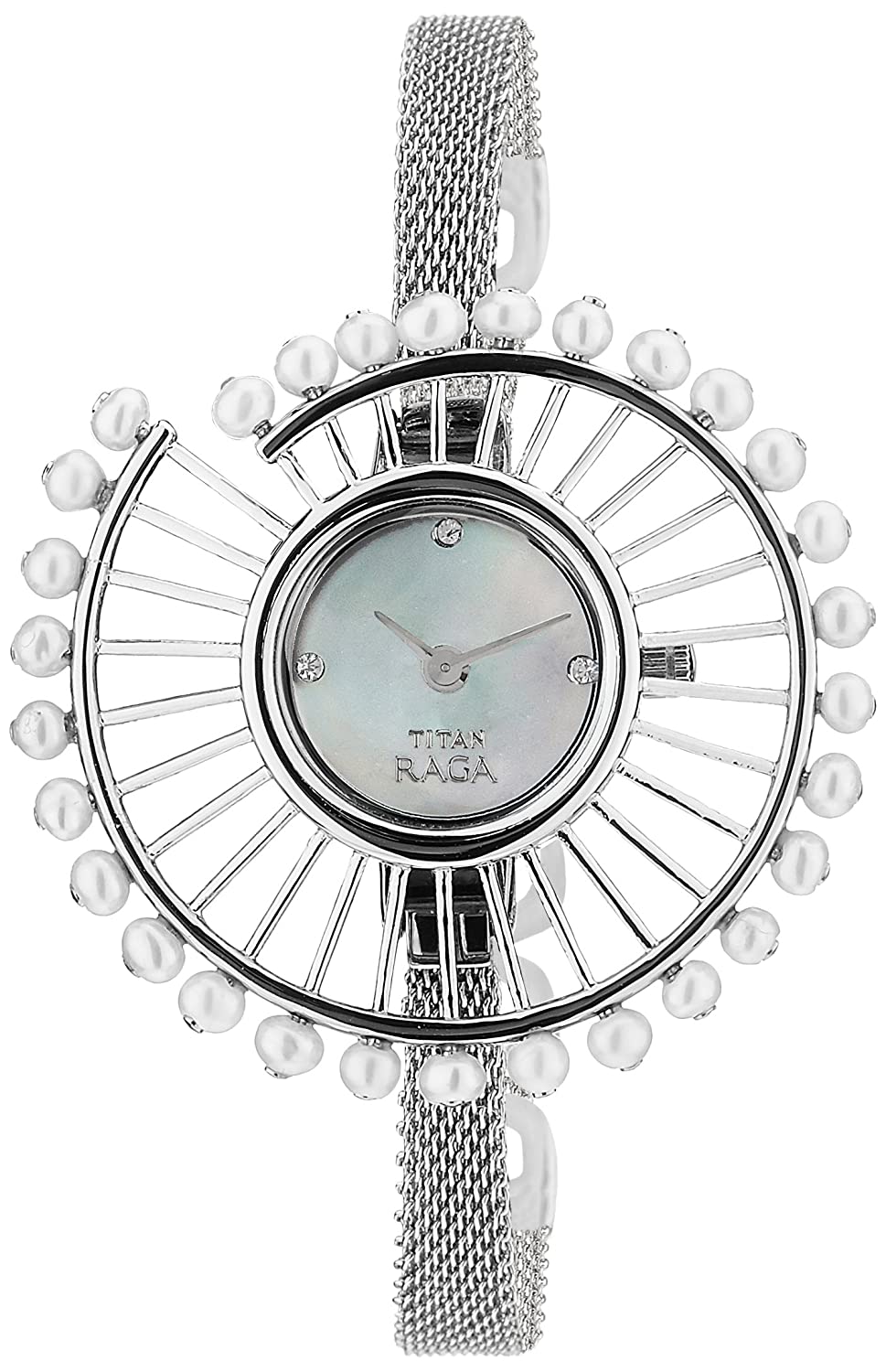 Raga Pearl Analog Mother of Pearl Dial Women's Watch Image