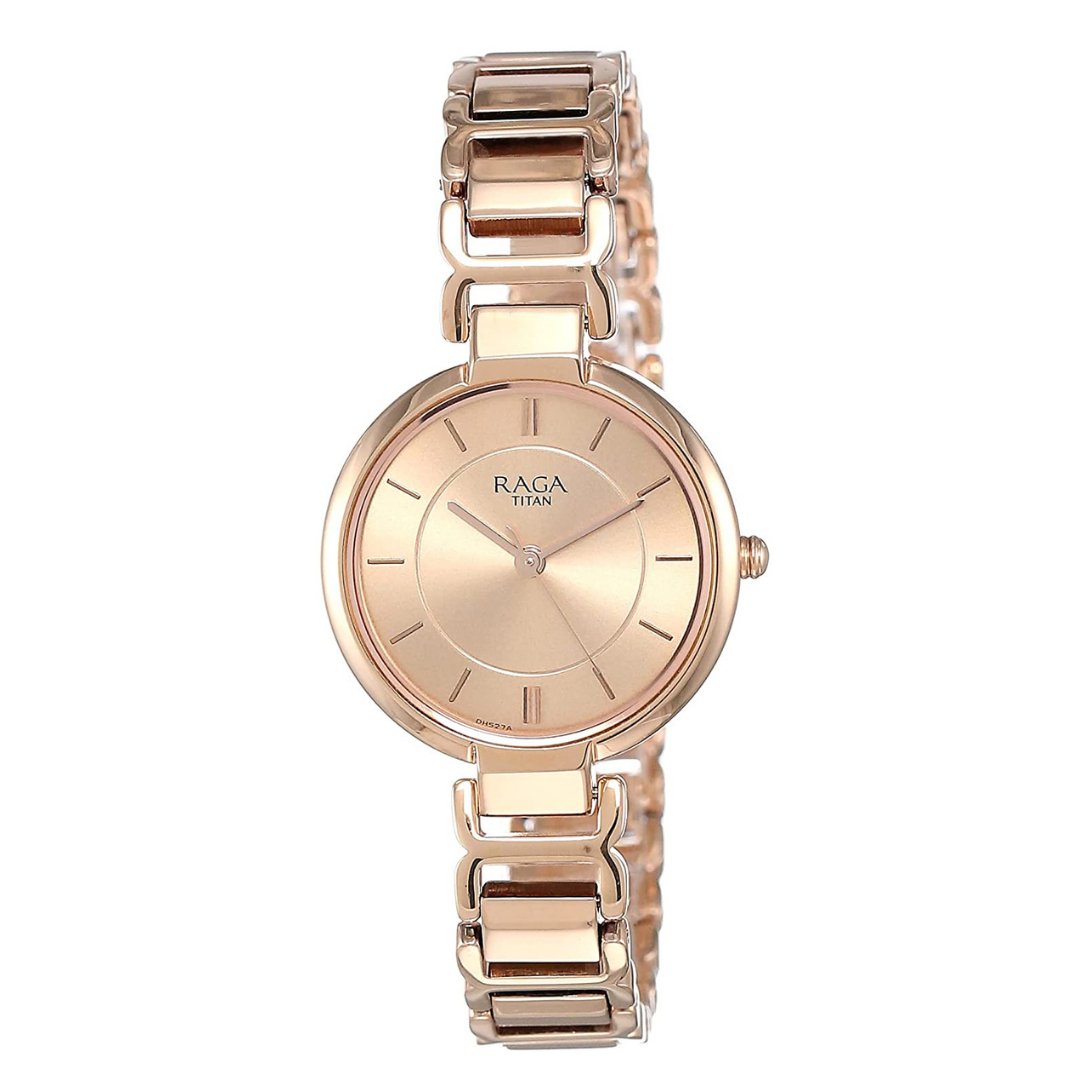 Raga Viva Analog Rose Gold Dial Women's Watch Image