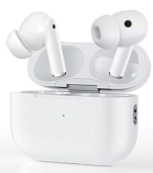 Airbuds pro 2nd Generation with (C-Type) Charging Case (White) TWS in-Ear Earphone | Bluetooth 5.3, Mic & | Earbuds True Wireless in Ear Headset | Active Noise Cancellation Image