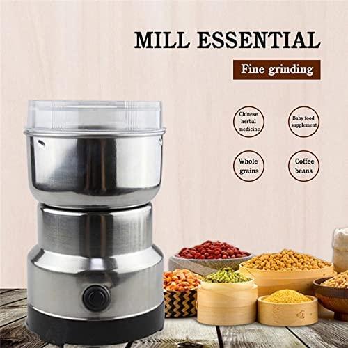 Electric Smash Machine, Multifunction Small Food Grinder Grain Grinder, Portable Coffee Bean Grinder Image 