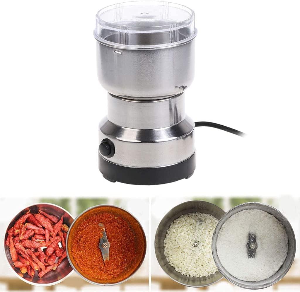 Electric Smash Machine, Multifunction Small Food Grinder Grain Grinder, Portable Coffee Bean Grinder Image 