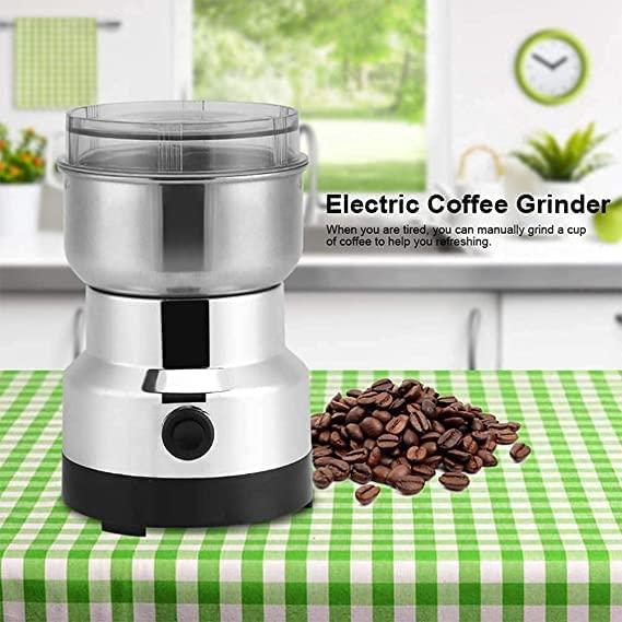 Electric Smash Machine, Multifunction Small Food Grinder Grain Grinder, Portable Coffee Bean Grinder Image 