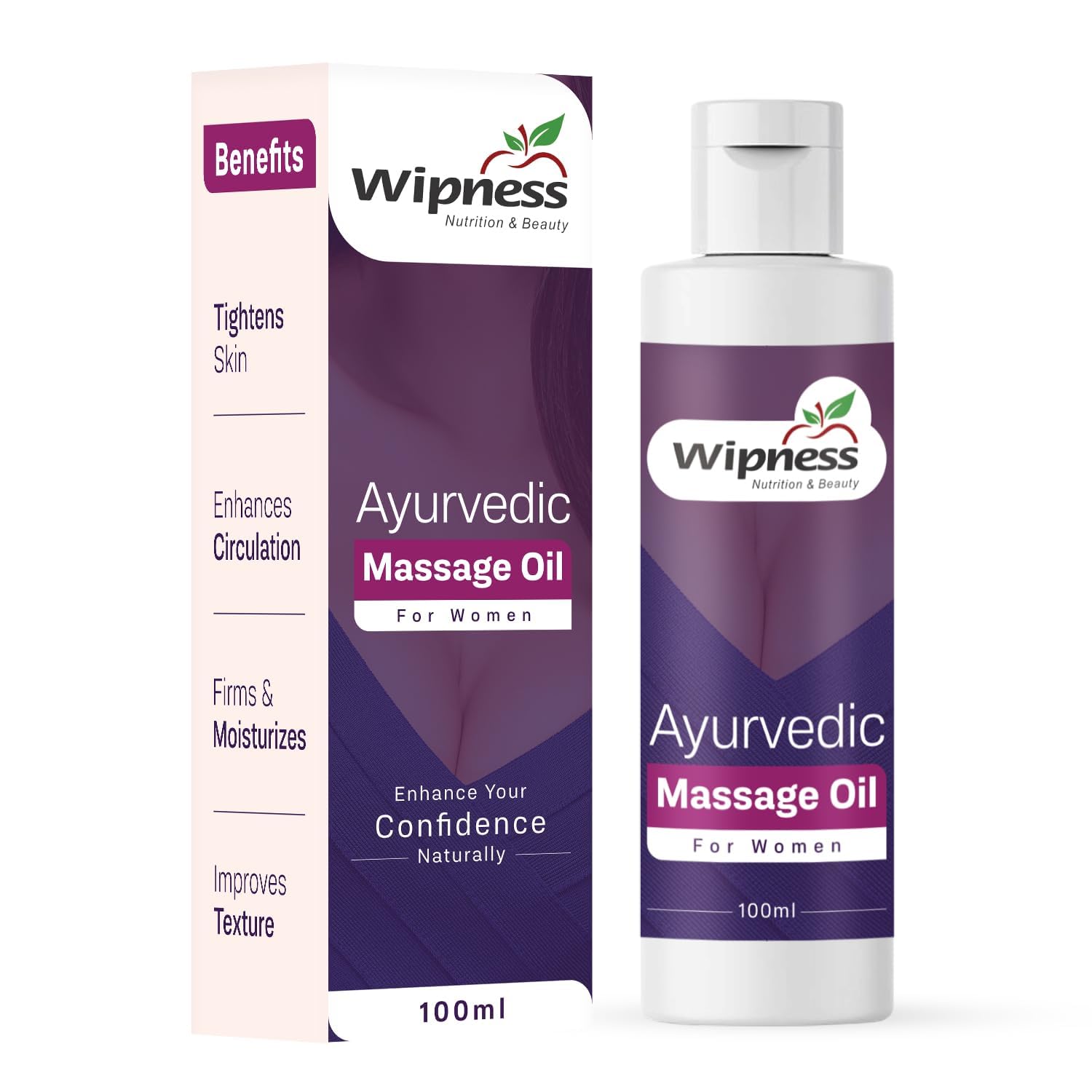 100% Natural Top-UP Massage Oil for Women - Enriched with Shatavari, Ashwagandha, Methi & More Image 