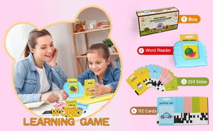 Educational Learning Talking Flash Cards for 2 Year Old Kids Boys Girls Baby Montessori Toys