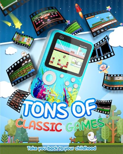 Harlay Toys G5 Handheld Game Console for Kids, Retro Gaming Device with 3.0