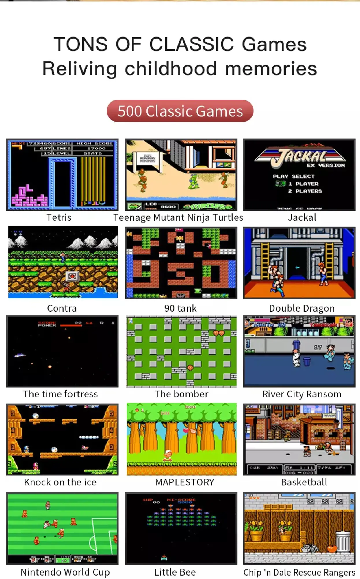 Harlay Toys G5 Handheld Game Console for Kids, Retro Gaming Device with 3.0