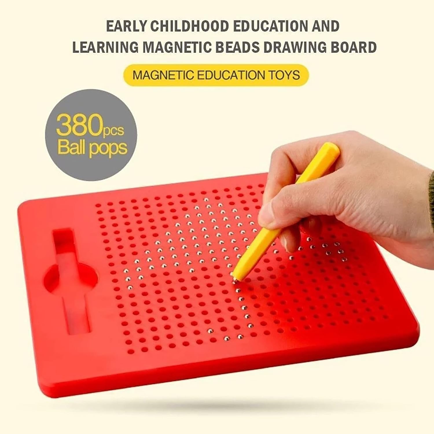 Harlay Toys MagPad Play Magnetic Drawing Board - Erasable Doodle Writing Pad for Kids - Color as per Stock Image 