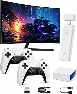 Harlay Toys ™ 2026 Special Edition 4K HDMI Retro Gaming Console 🎮 Plug & Play Video System TV 📺 Wireless Controllers Dual Joystick Built-in Classic Arcade Emulators Player 🚀 Nostalgic Old School Family Entertainment Kids Adults Boy Girl Best Gift Prize 🎁 Top Rated Ultimate Multimedia Hub Action Puzz Image