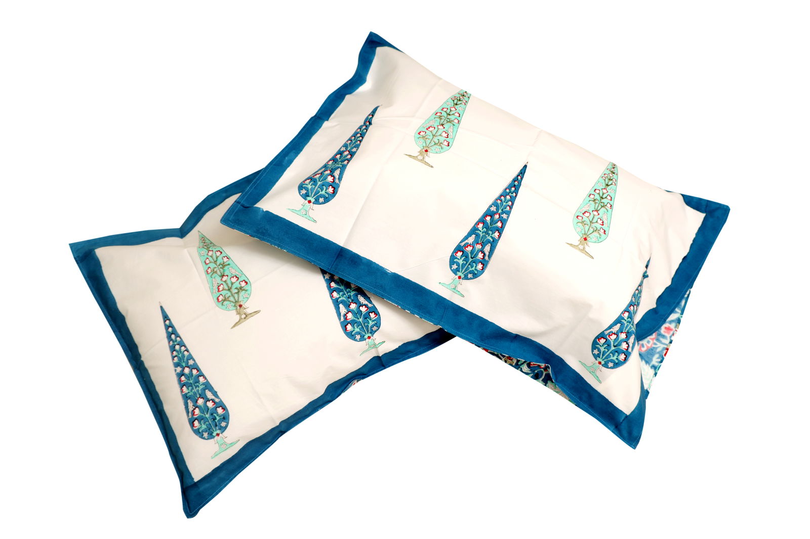 Hand Block Printed Cotton King & Queen Size Bedsheet