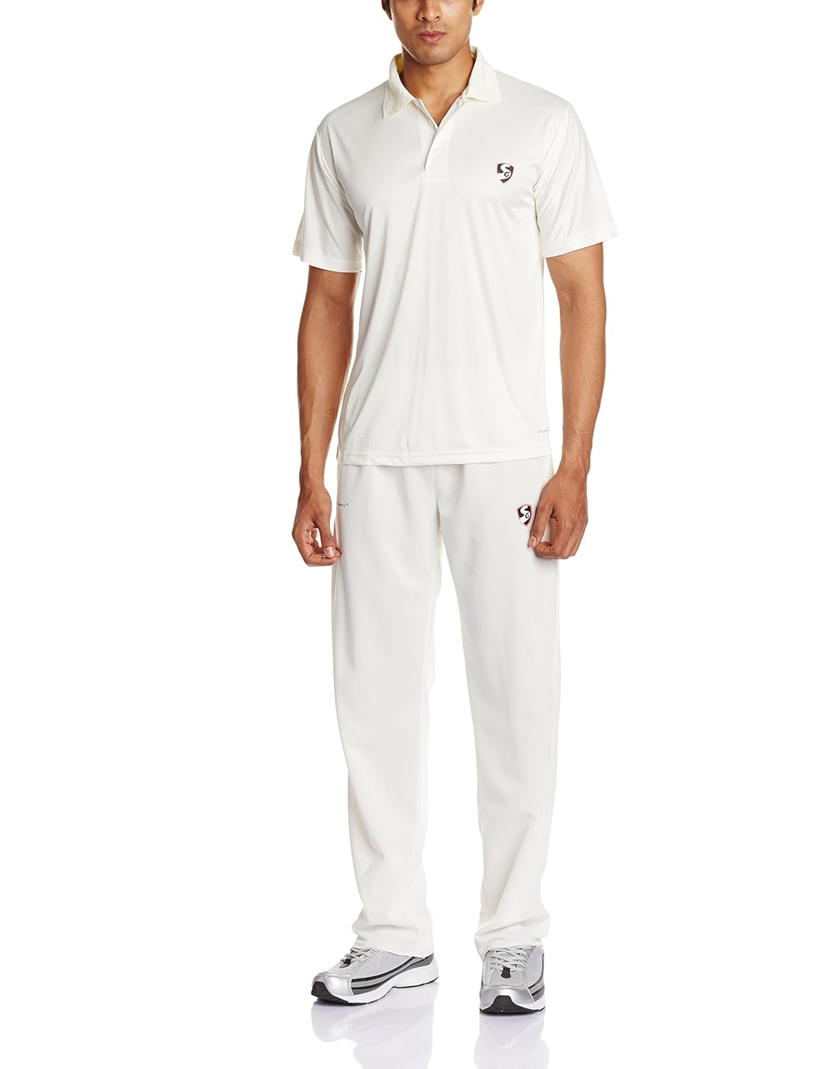SG Club Cricket Combo T Shirt and Trouser Half Sleeves Image