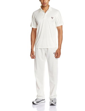SG Club Cricket Combo T Shirt and Trouser Half Sleeves Image