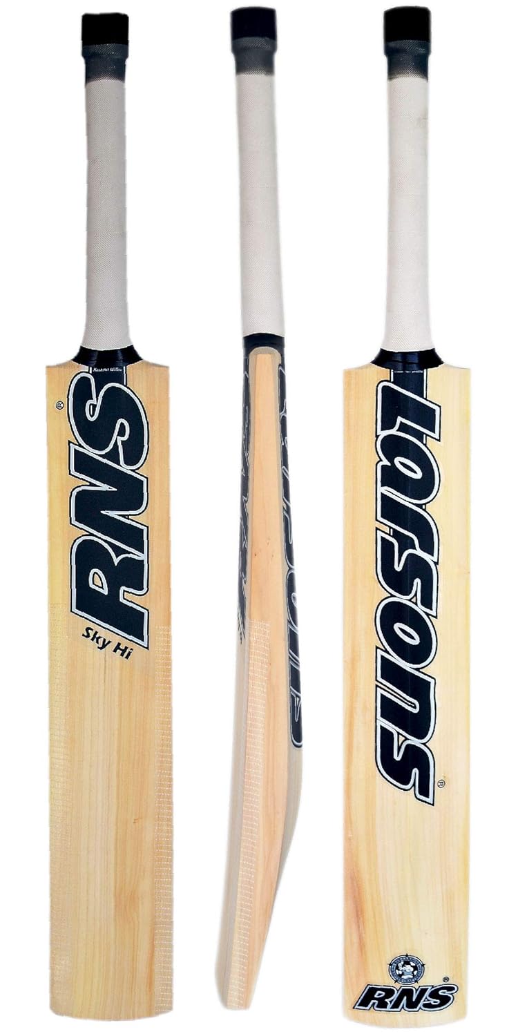 RNS Skyhi Black Kashmir Willow Cricket Bat Image