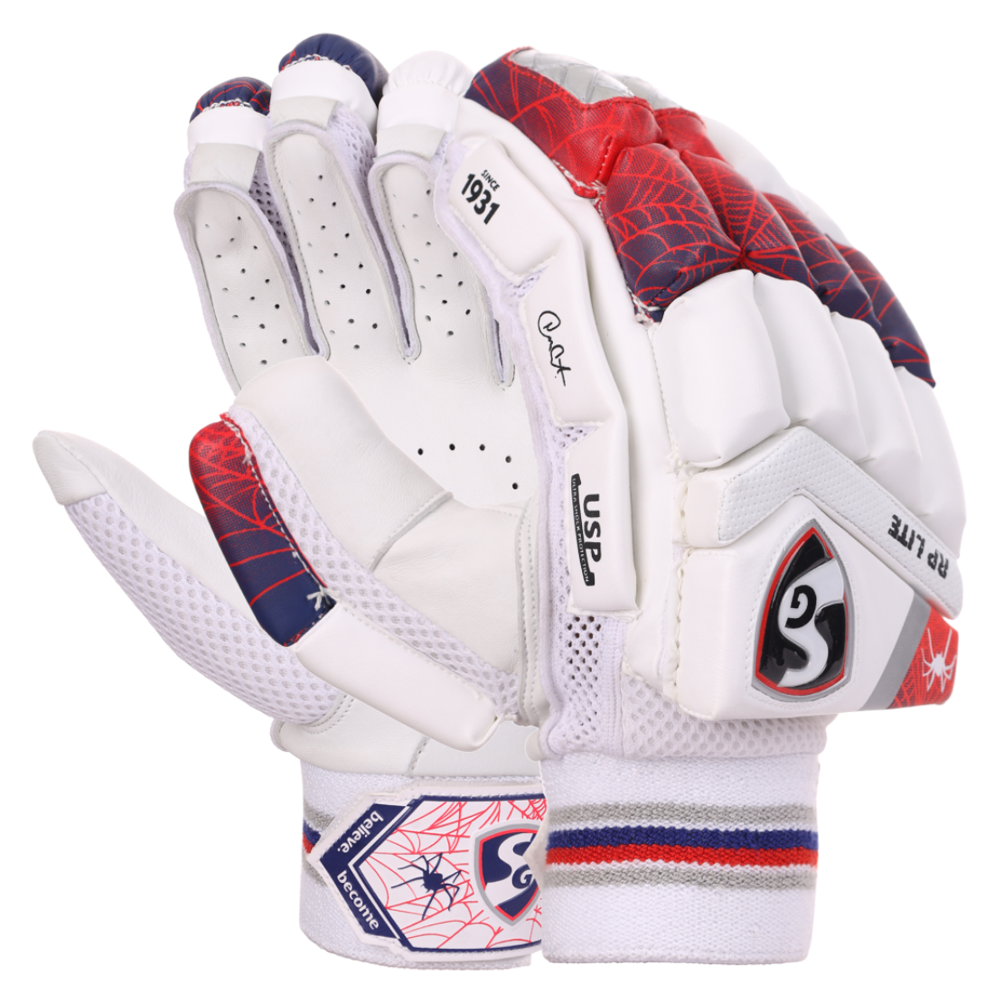 SG RP Lite Cricket Batting Gloves Image