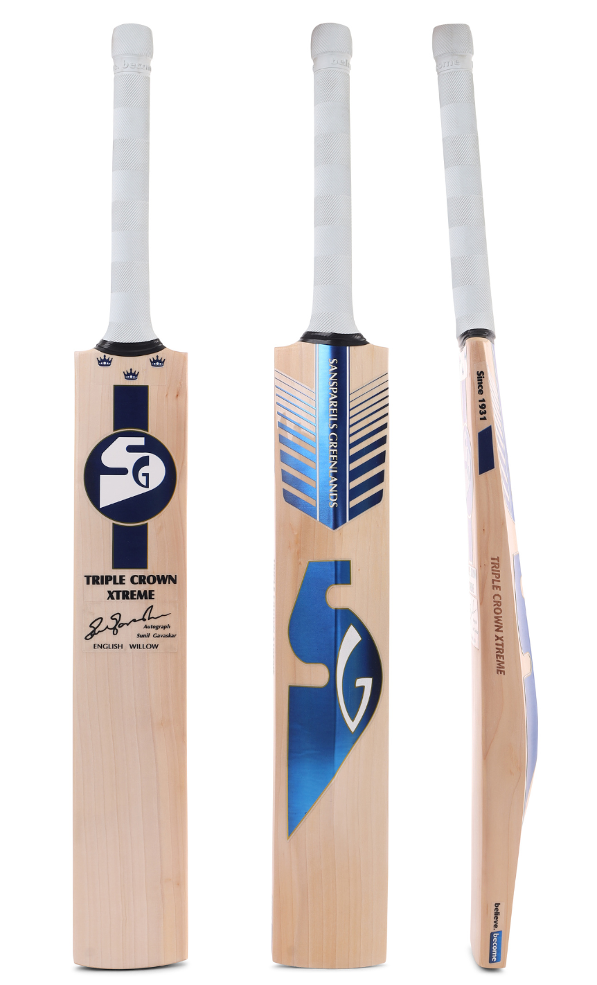 SG Triple Crown Xtreme English Willow Cricket Bat Image