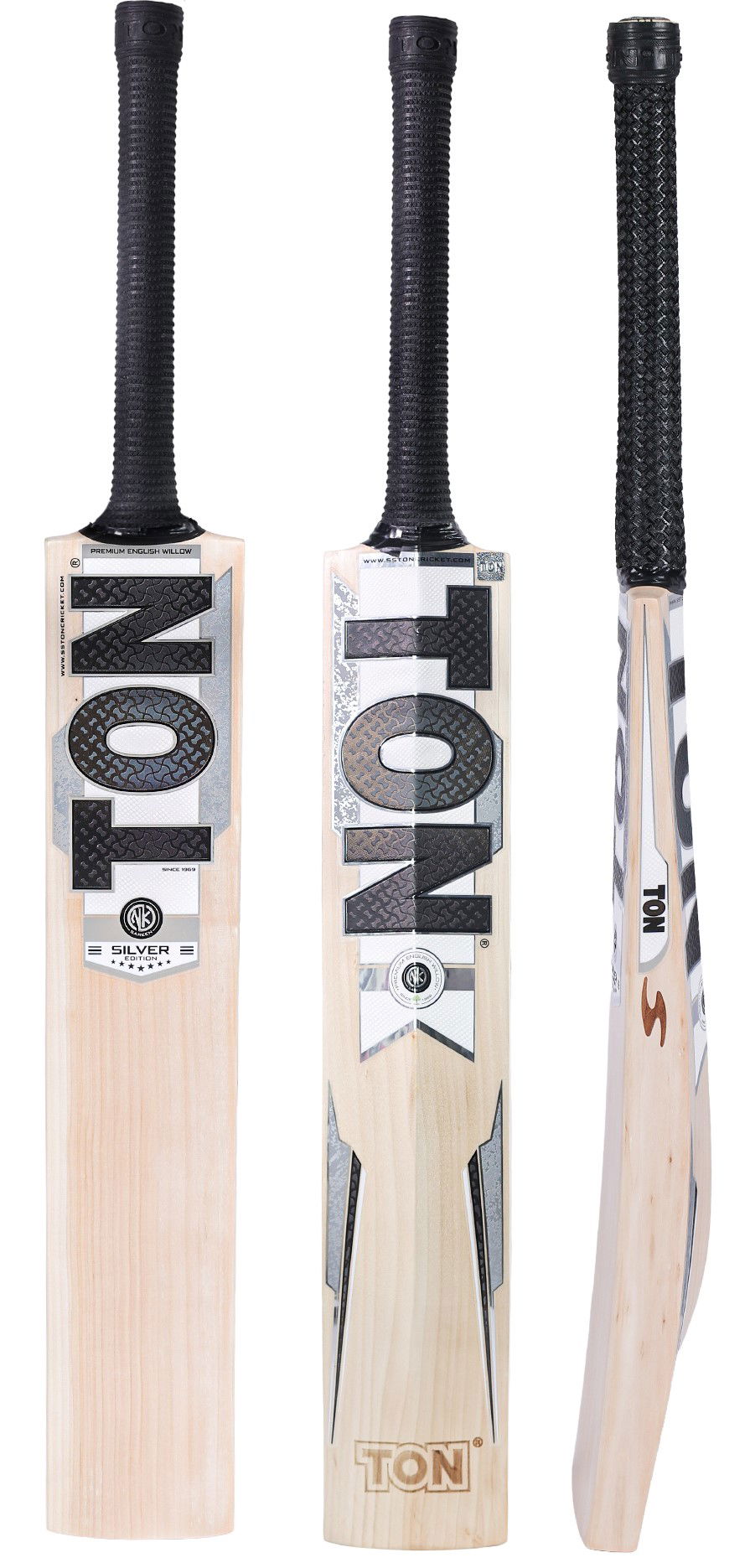 SS Ton Silver Edition English Willow Cricket Bat Image