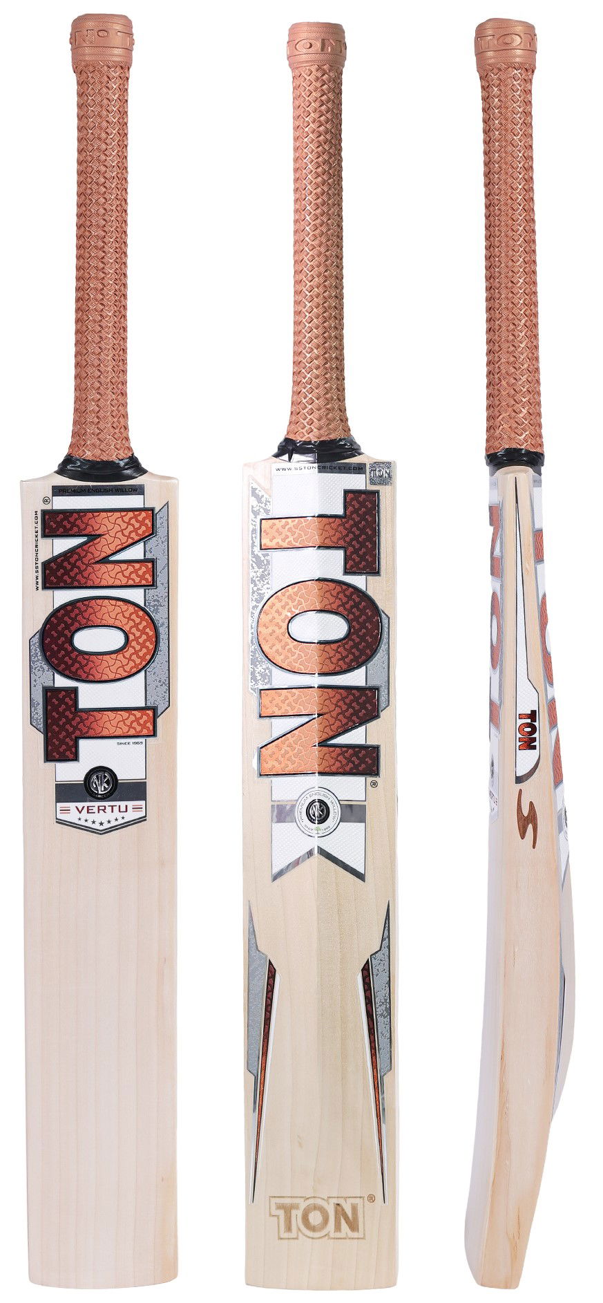 SS Ton Vertu English Willow Cricket Bat Image