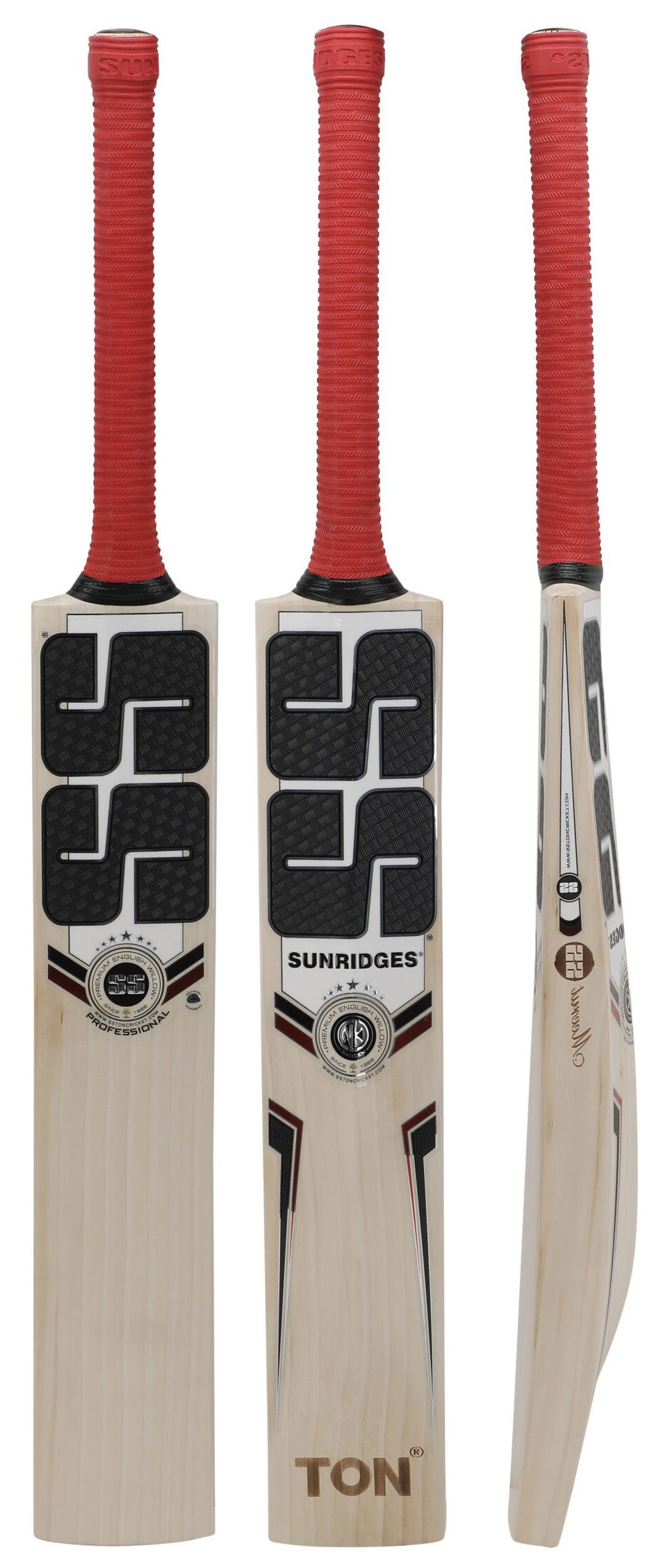 SS Professional English Willow Cricket Bat Image