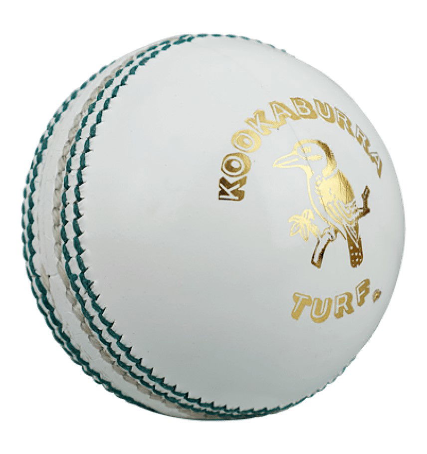 Kookaburra Turf White International Leather Cricket Ball Image
