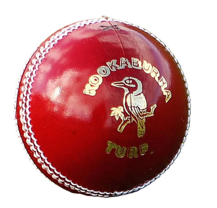 Kookaburra Turf Red International Leather Cricket Ball Image