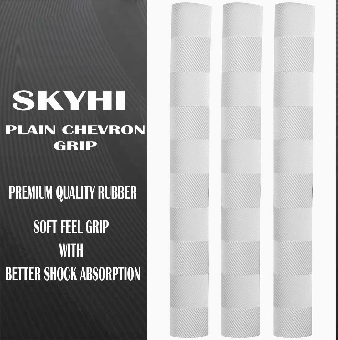 SkyHi Chevron Cricket Bat Handle Grip Pack of 3 Image 