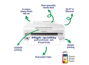 Expression Photo XP-65 A4 Wireless Inkjet Printer