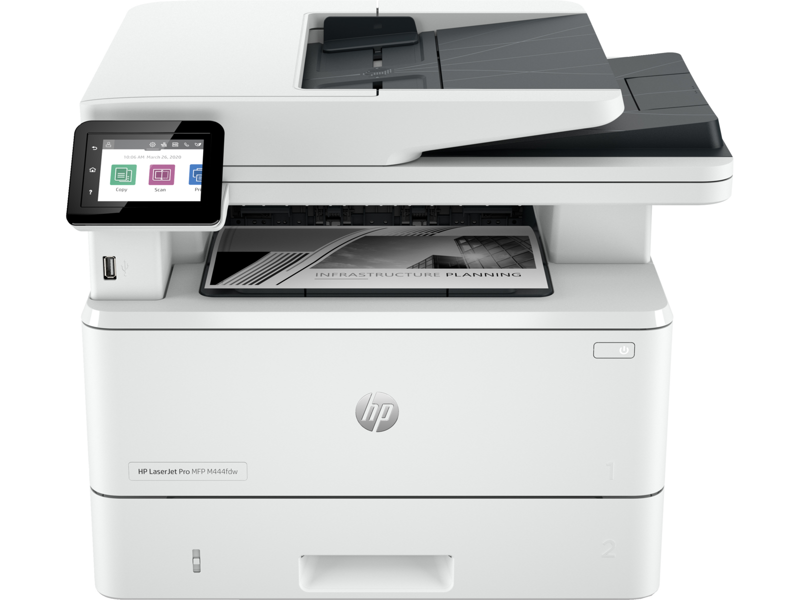 HP LaserJet Pro MFP 4101fdw Wireless Printer with Fax Image