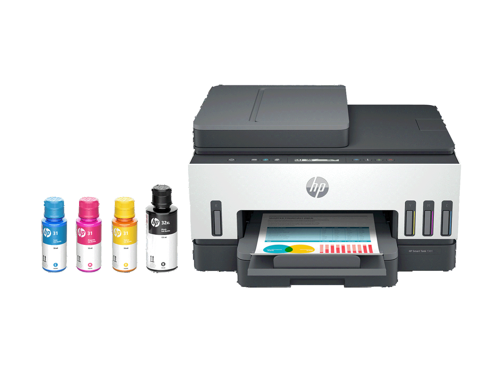 HP Smart Tank 7301 All-in-One Printer Image